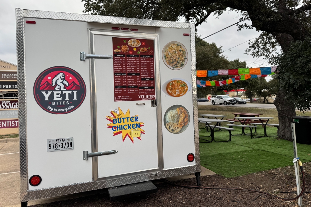 The new food truck sells Nepalese cuisine. (Brittany Anderson/Community Impact)