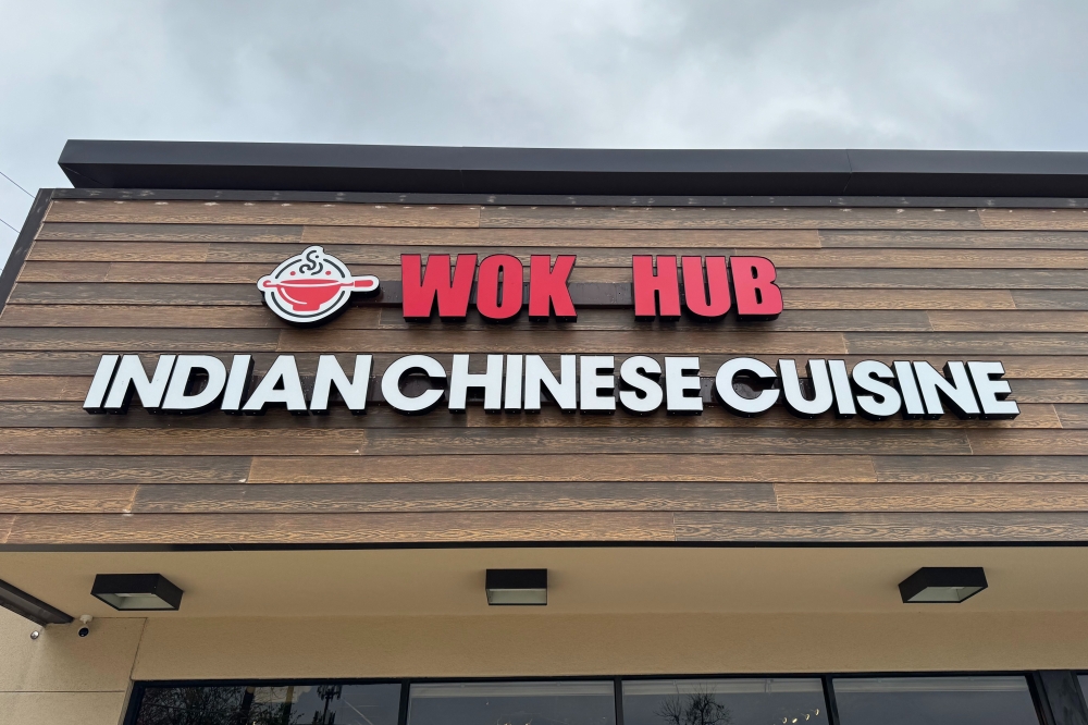 The Indian and Chinese fusion restaurant was previously occupied by Vietnamese restaurant B's Kitchen. (Brittany Anderson/Community Impact)