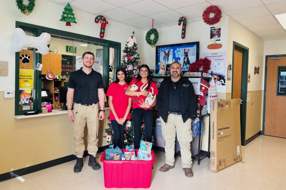 The animal food has been donated to Citizens for Animal Protection, Rosenberg Animal Shelter, and Missouri City Animal Shelter. (Courtesy Asha's Food Bank) 