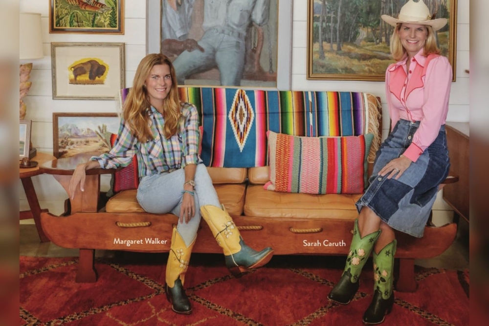 Fraulein Boot Company founders Margaret Walker (right) and Sarah Caruth (left) said in a statement the Texas Collection is very close to their hearts. (Courtesy Karen Henry)