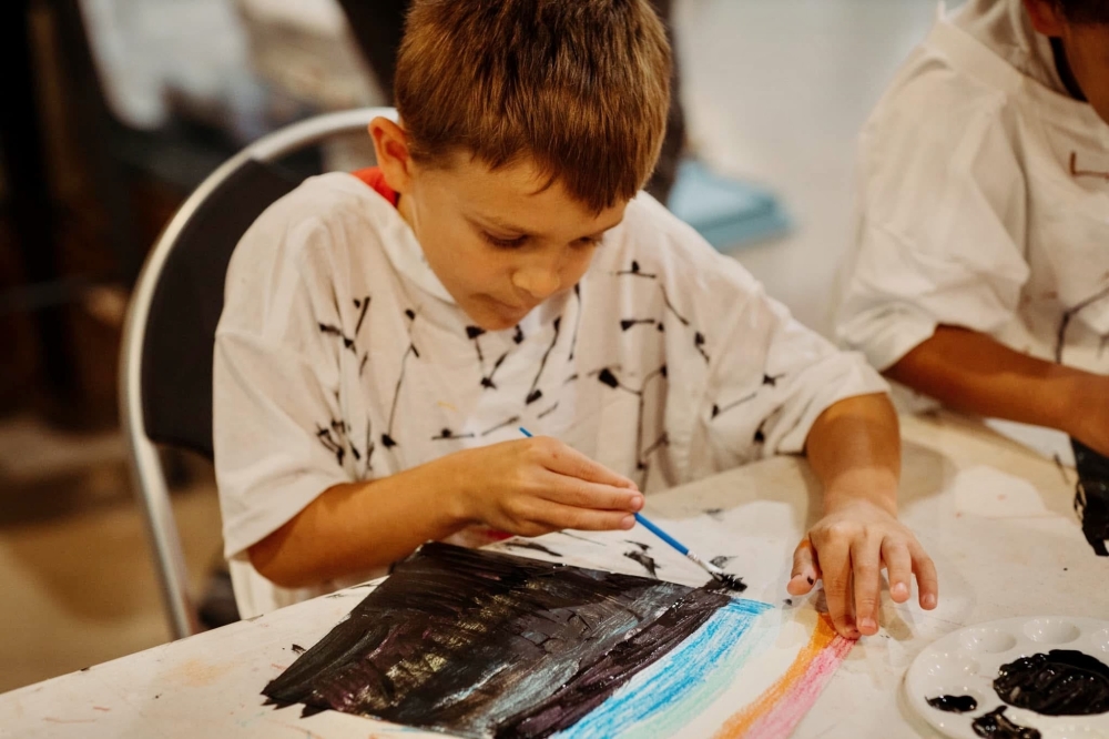 This Christian-based camp hosted by The Fellowship church in Katy teaches Bible stories and classes on fine arts, science, cooking and STEM-subjects. (Courtesy Camp Cove)