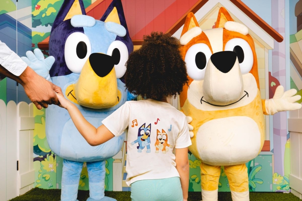 The Bluey x Camp exhibit will open at The Galleria in Houston in late-February, officials said. (Courtesy Camp)