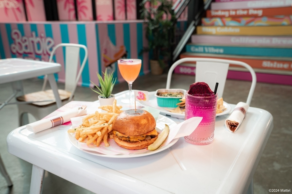 Menu offerings at the Malibu Barbie Cafe will be fast-casual fare, from Chef Becky Brown. (Courtesy Mattel)