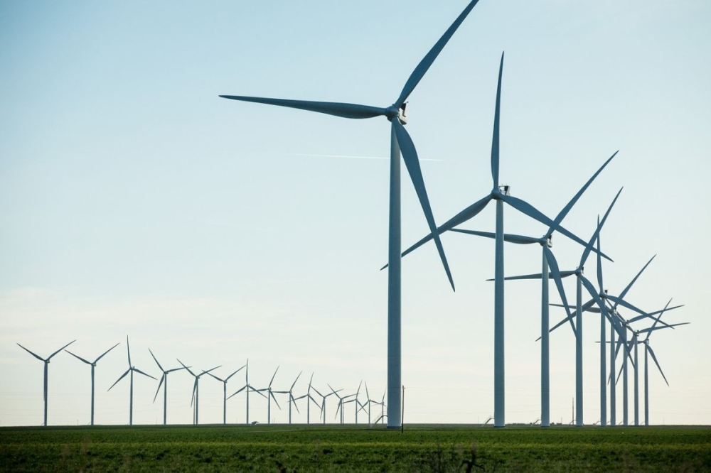 The sustainable energy company designs, manufactures, installs, and services onshore and offshore wind turbines, which use the wind's energy to create electricity. (Courtesy Vestas)