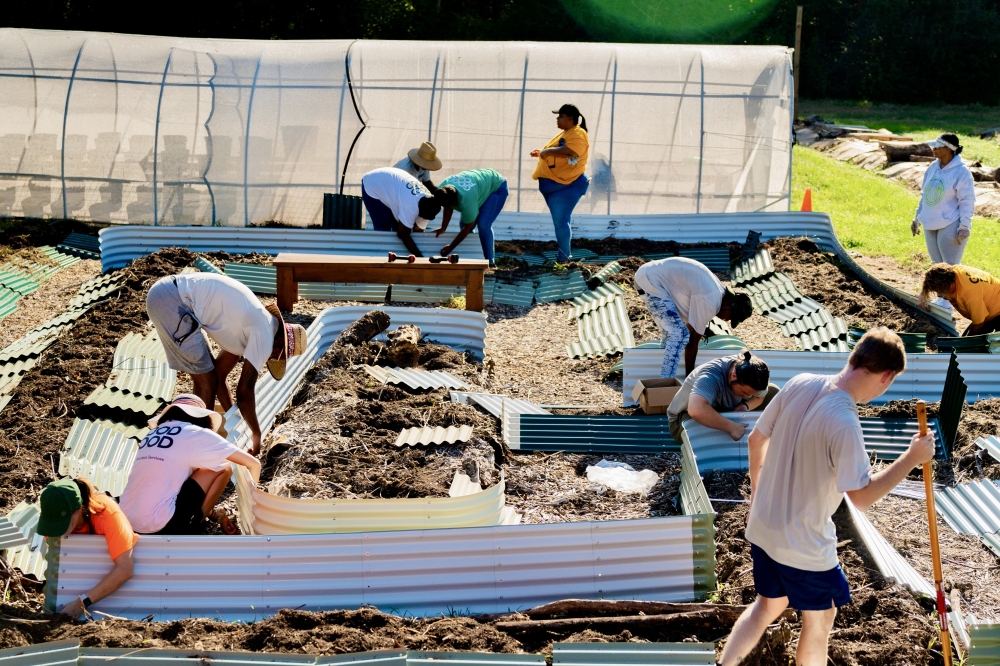 Vego Garden fosters connections through gardening. (Courtesy Vego Garden)