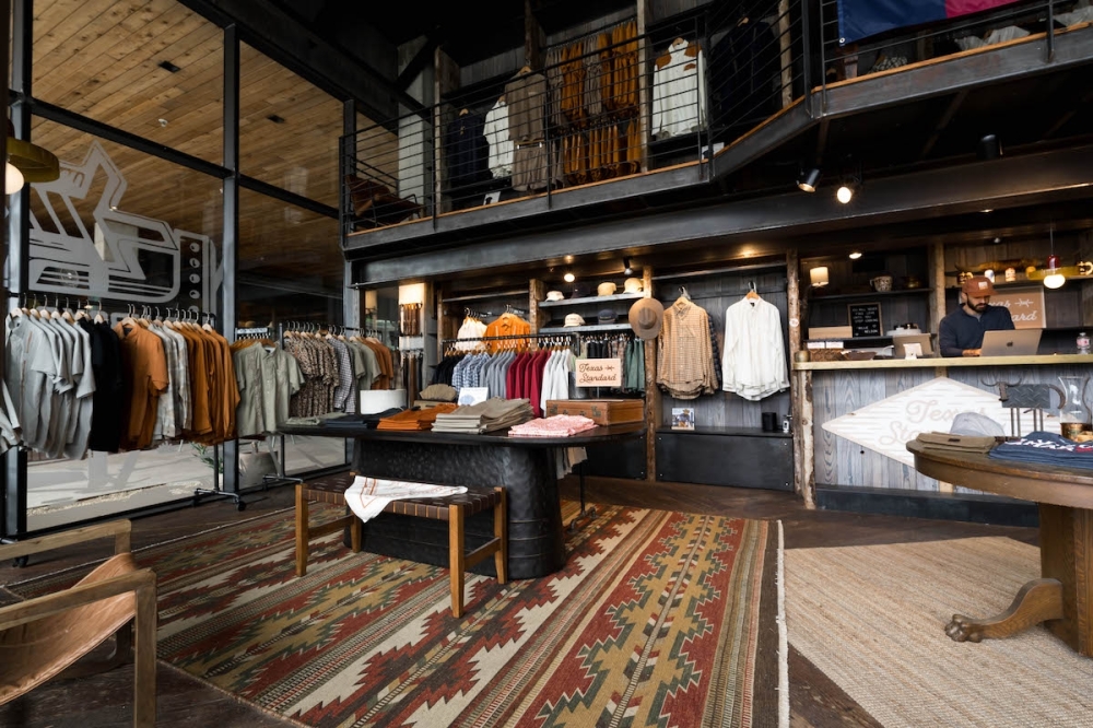 The Texas Standard South Congress Trading Post offers Texas-made men's apparel and accessories. (Courtesy Texas Standard)