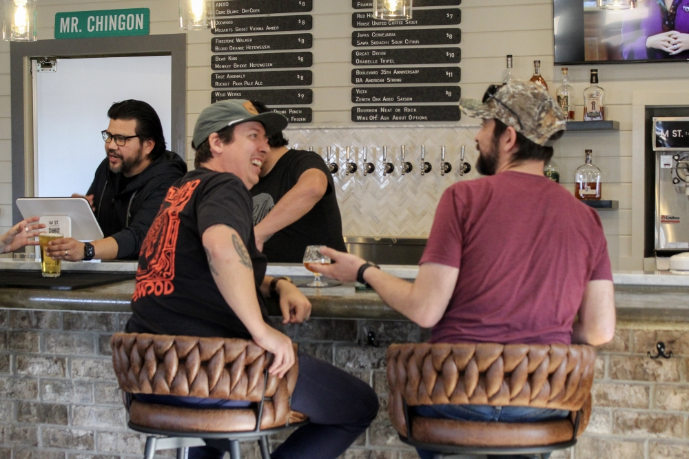 Co-owner Jay Moreno said he hopes Mercer St. Taproom serves as a place for Dripping Springs community members to gather and share a laugh, afternoon or night. (Elisabeth Jimenez/Community Impact)