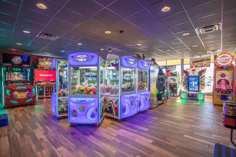 Cicis Pizza has a Game Zone with arcade games like air hockey and basketball. (Courtesy Cicis Pizza) 