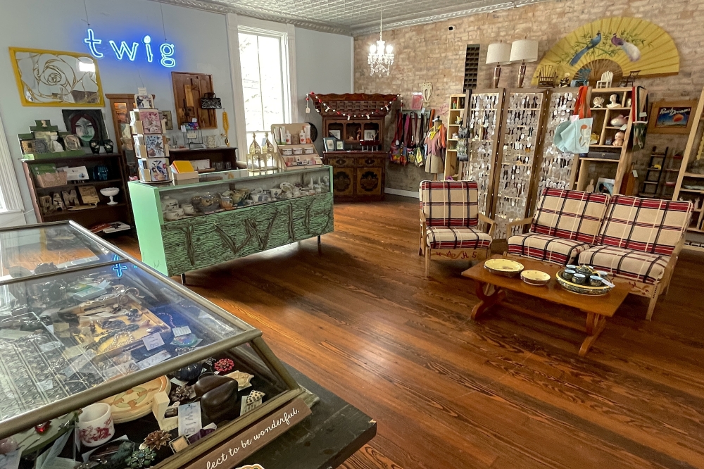 Twig is owned by Sara Hickman and operates in the loft area of the building. (Courtesy Panama Rose and Twig)