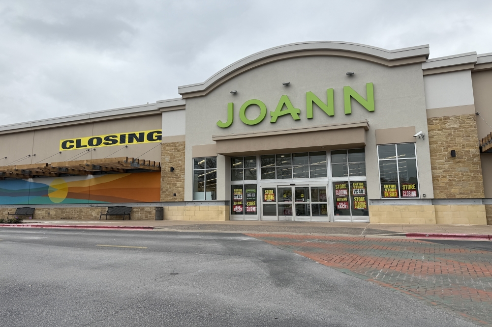 Joann is closing all locations nationwide with two Austin locations closing and one Round Rock location closing. (Dacia Garcia/Community Impact)