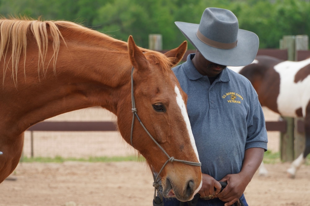 Restoration Ranch provides a safe haven for equine learning and development that nurtures the well-being of veterans through horses. (Courtesy Restoration Ranch)