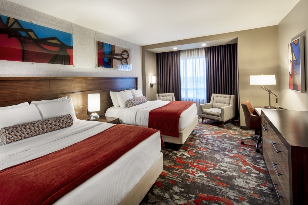 Casino near Texas hotel room