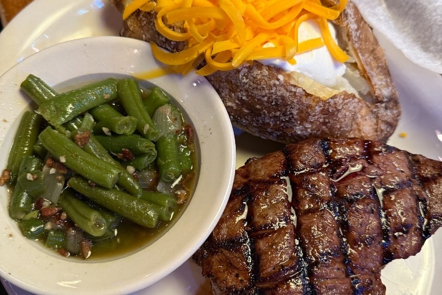 Texas Roadhouse offers hand-cut steaks and made-from-scratch sides among its menu items. (Courtesy Texas Roadhouse)
