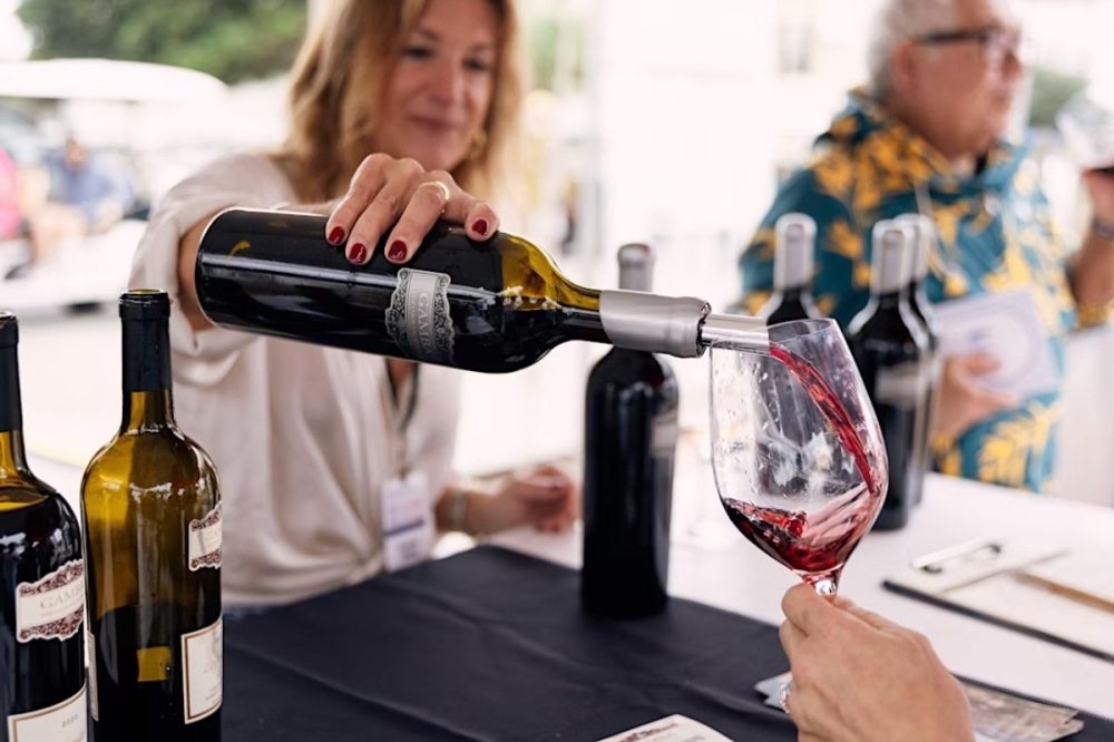 Pearland Wine Fest returns to Pearland Town Center in May. (Courtesy Pearland Wine Fest)