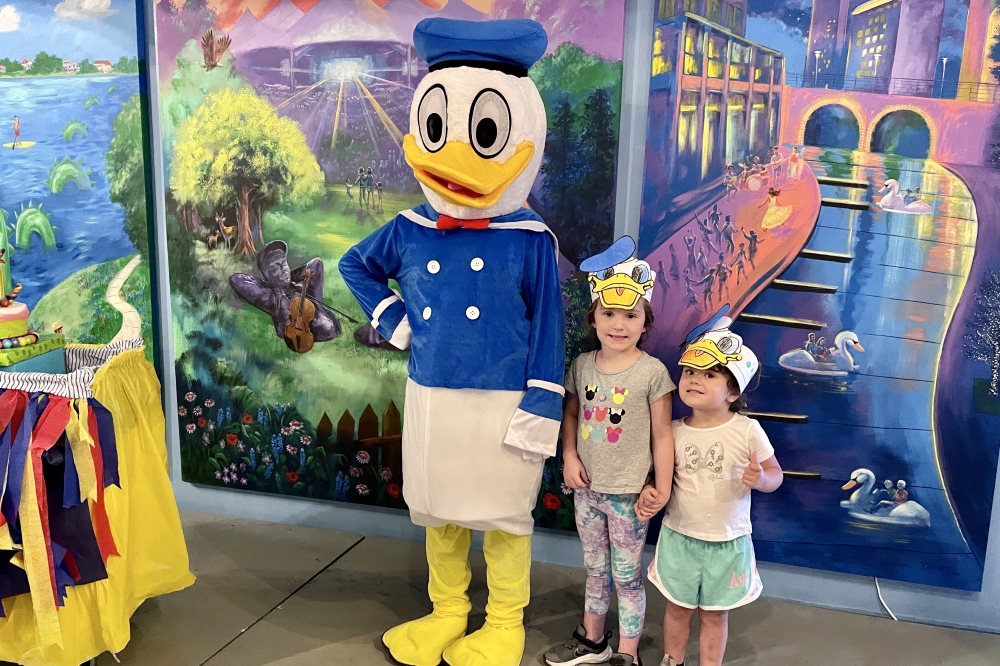 Meet Donald Duck at The Woodlands Children's Museum on June 6. (Courtesy The Woodlands Children's Museum)
