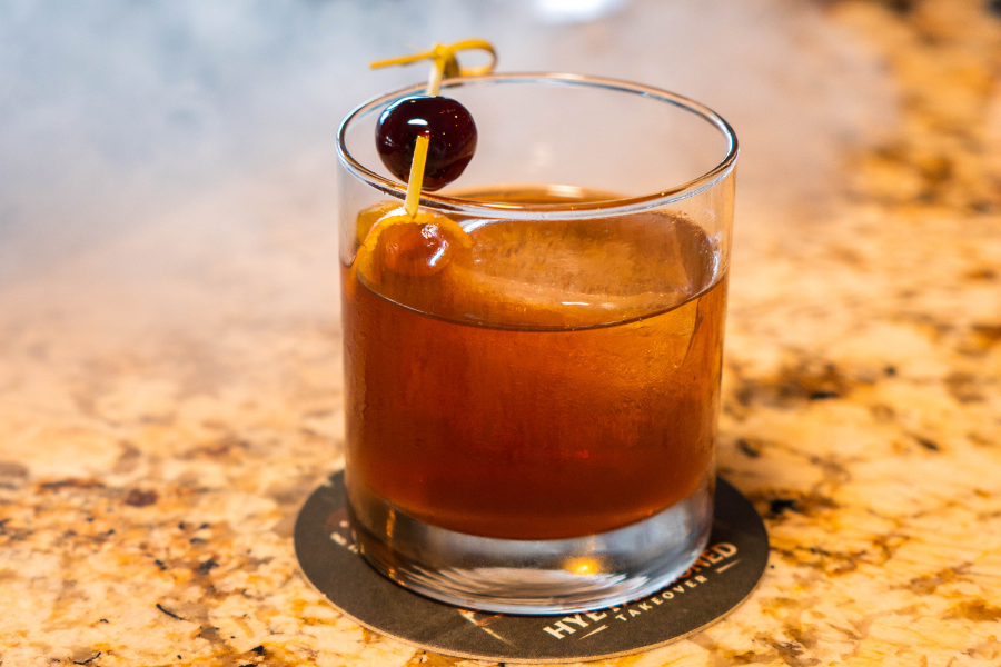 Ol' fashion at poolside bar in Lakeway