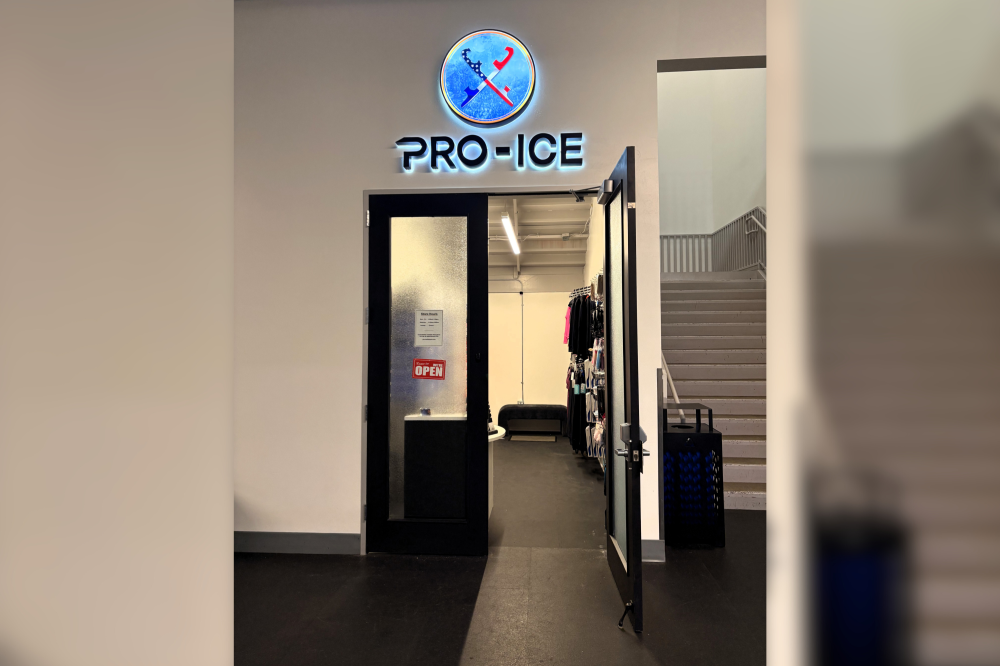 Pro Ice opened on April 14 and offers both products and skating services including boot fittings, mounting and skate sharpening. (Courtesy The Crossover)