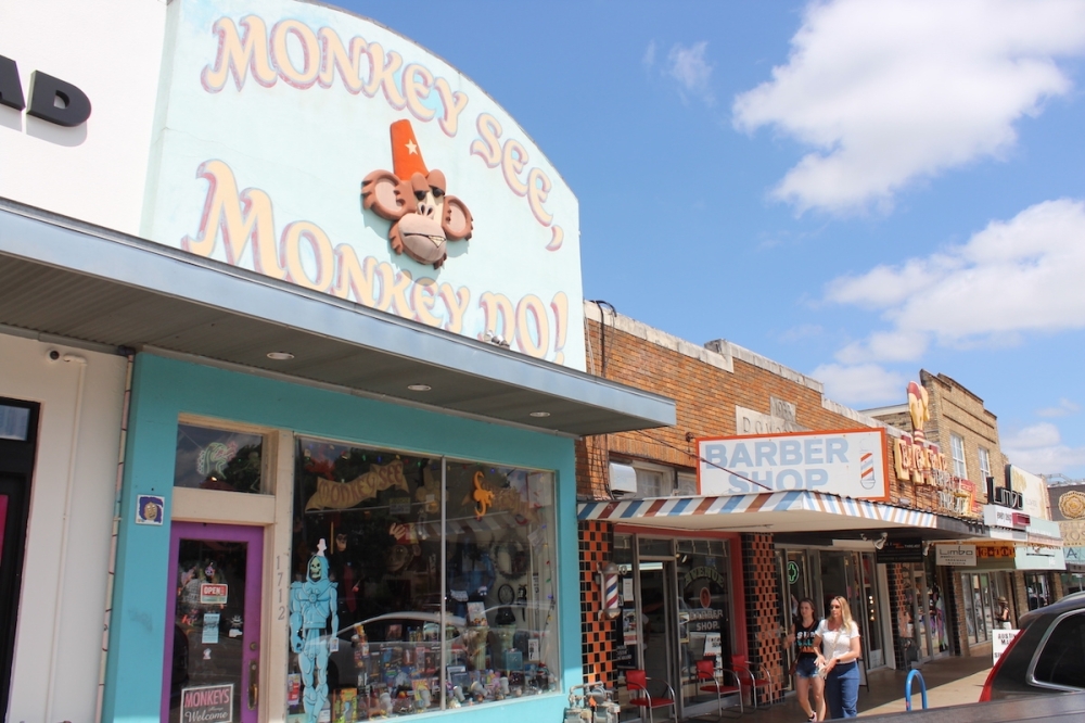 Monkey See, Monkey Do! first opened on March 3, 2005, on South Congress Avenue. (Sarah Hernandez/Community Impact)