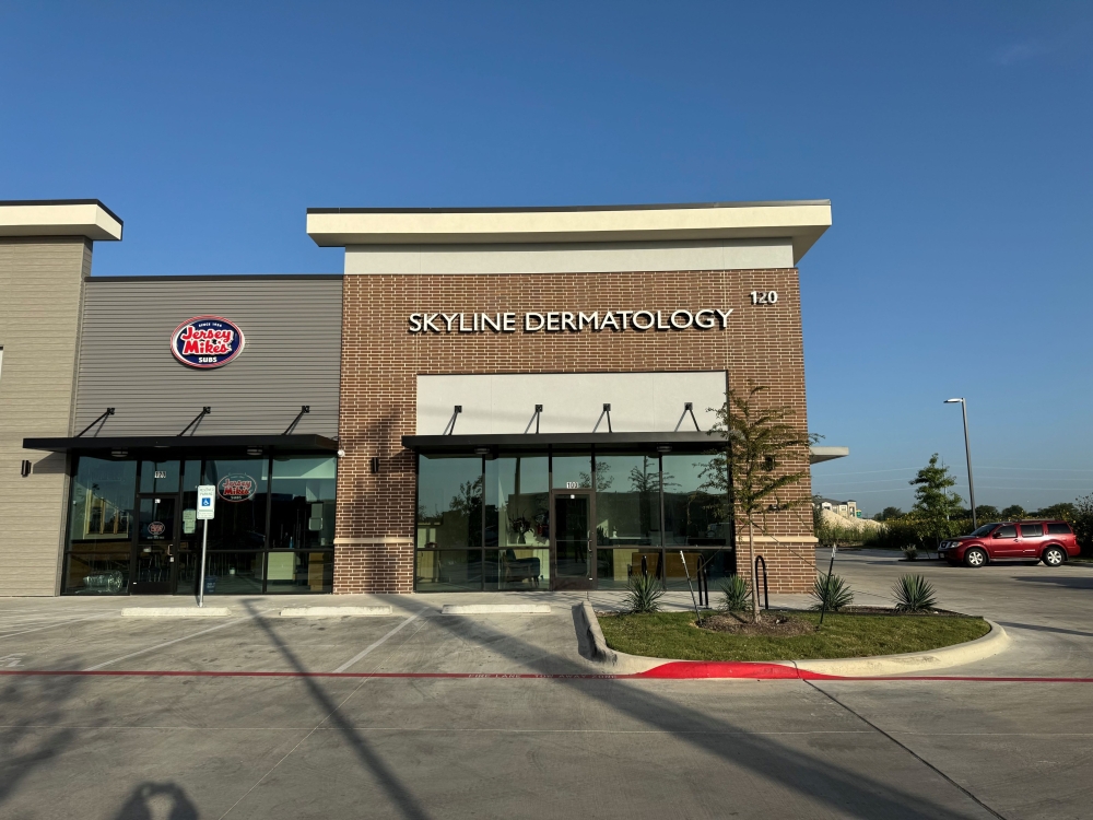 Building of dermatologist in Hutto