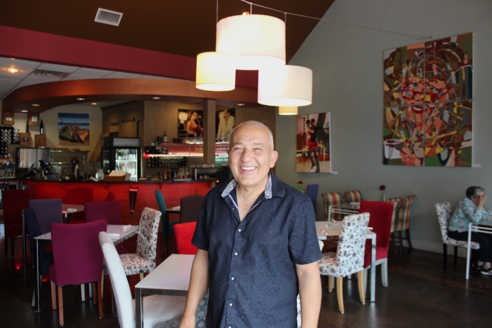 Sami Demi and his wife, Giki, opened Milano Cafe in April 2009. (Sarah Hernandez/Community Impact)