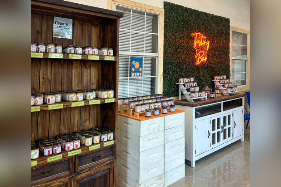 Wild Honey Box opens store location in Montgomery with tasting station and honey to purchase