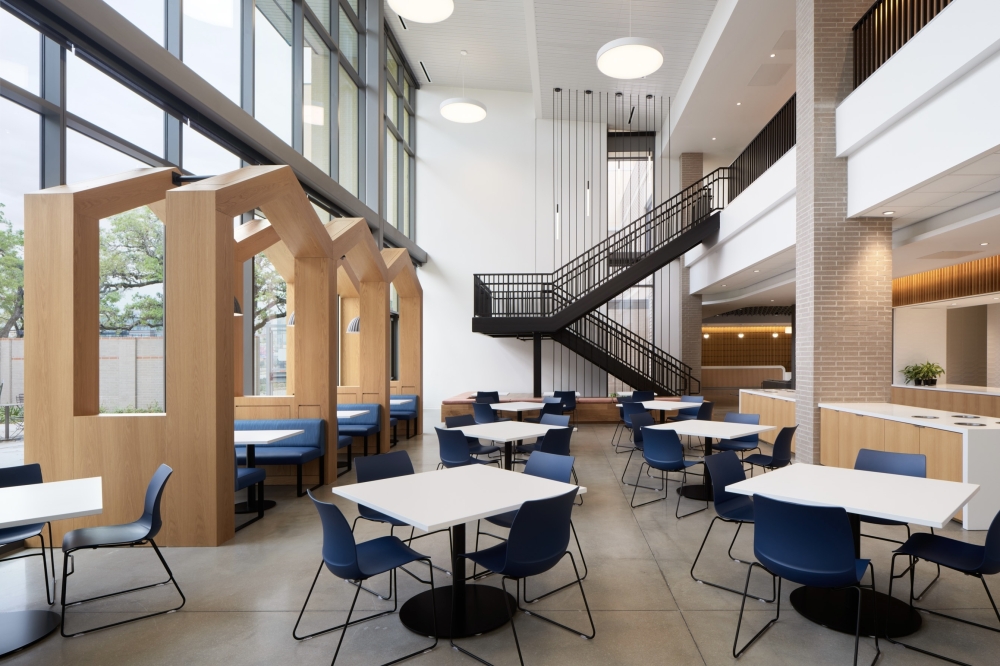 Covenant House Texas will include a dining room. (Courtesy Andrea Calo)