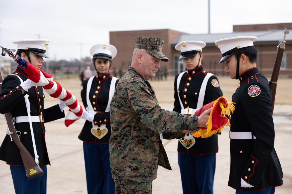 Students in mJROTC program at public charter school