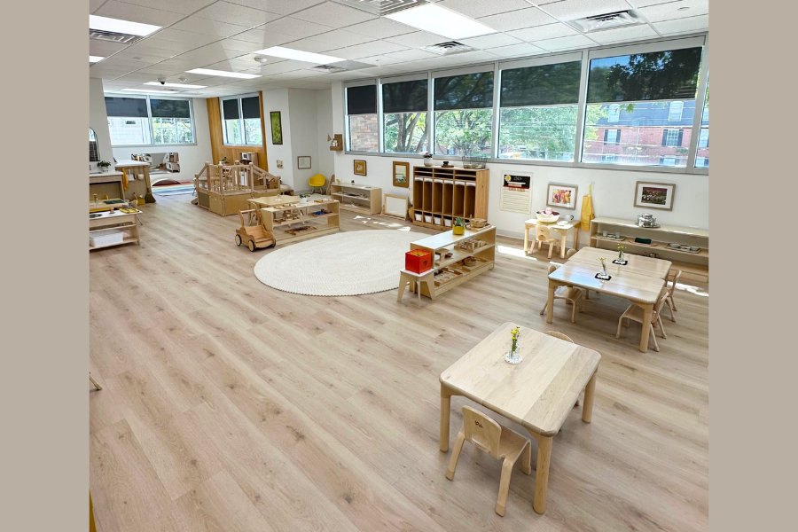 Classroom of full-time preschool in Houston