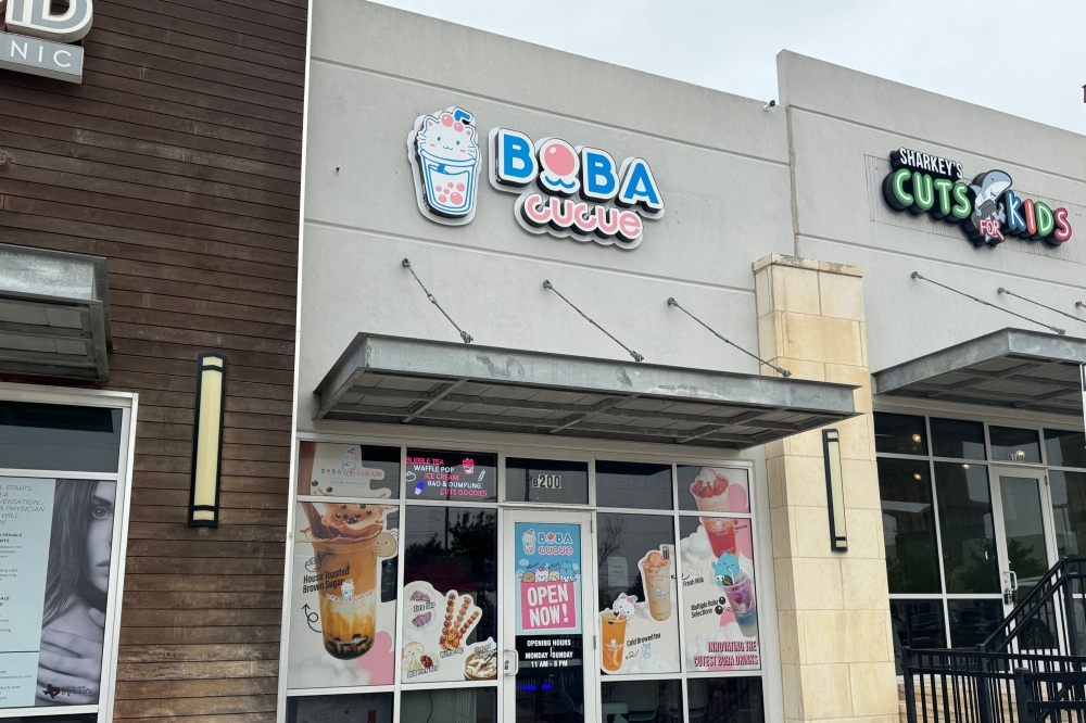 Boba CuCue has opened its Leander location with tea, boba and hot snacks available. (Steve Guntli/Community Impact)
