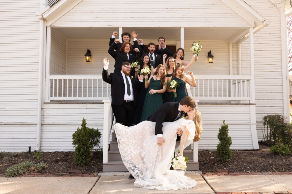 People at a wedding venue in McKinney