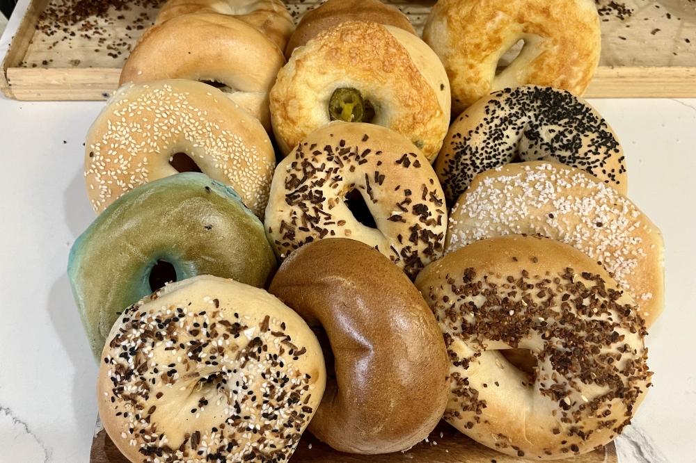 Bagels made at Classic NY Bagels are made with traditional methods that ensure a crispy glazed bagel. (Courtesy Classic NY Bagels)