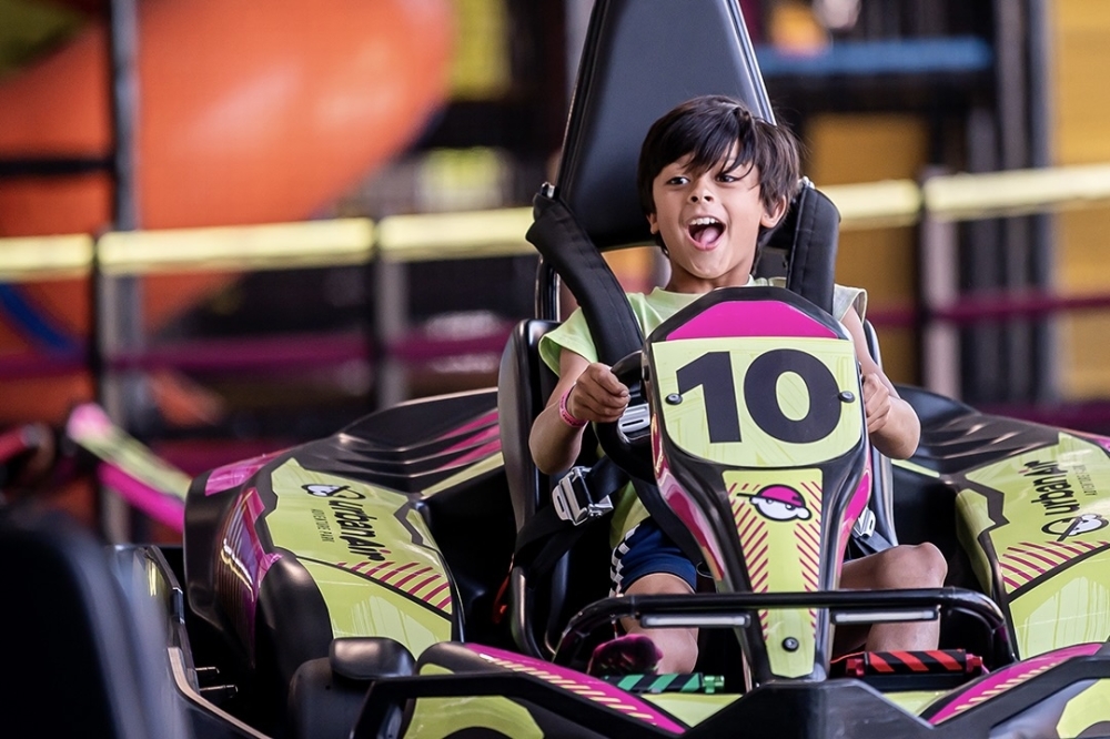The Urban Air Adventure Park in the Houston Heights will have a two-level Go-Kart track. (Courtesy Urban Air via Facebook)