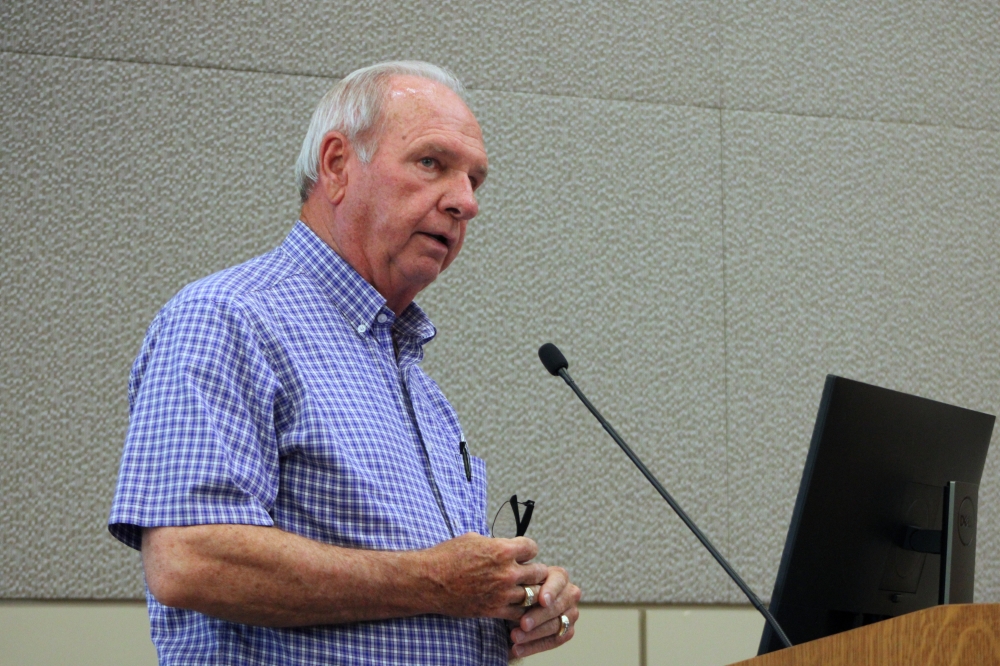 Larry Parker owns the property at 903 Riverhaven Drive, which was formerly the site for a nursing home before he acquired it. (Anna Maness/Community Impact)