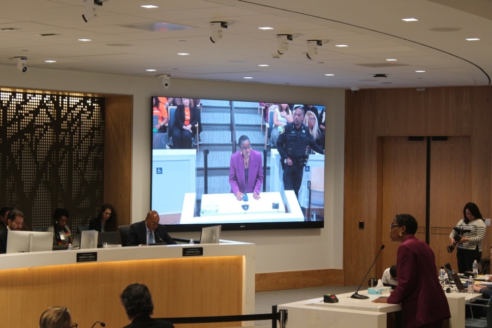 Harris County commissioners appointed Draper, a former state and federal public defender, at the June 12 court meeting. (Melissa Enaje/Community Impact)