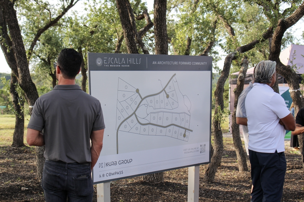 The Escala Hills site plan includes 30 lots and over 60 acres. (Elisabeth Jimenez/Community Impact)