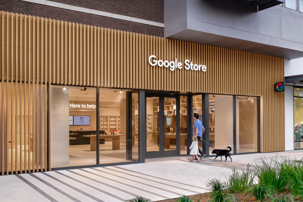 Google Store's first Texas location is now open at Domain Northside featuring Google-made products and more. (Courtesy Domain Northside)