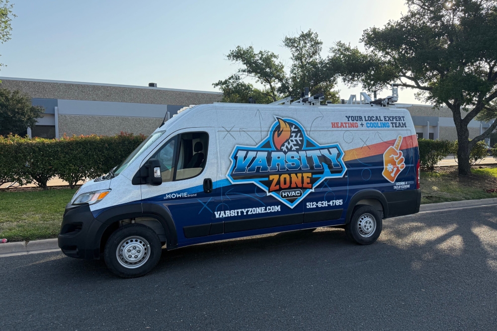 The business offers services for cooling, heating, repair, maintenance and installation. (Courtesy Varsity Zone HVAC)