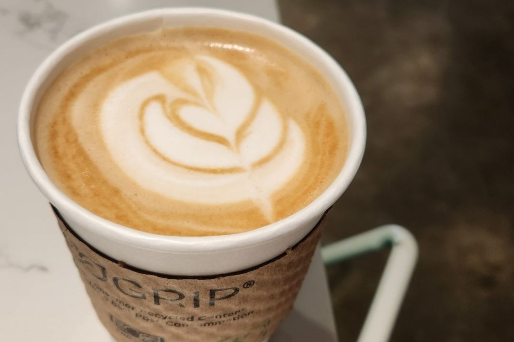 The brewing company opened a coffee bar in mid-March, serving espresso drinks, drip coffee, teas and more. (Courtesy Slackers Brewing Co.)