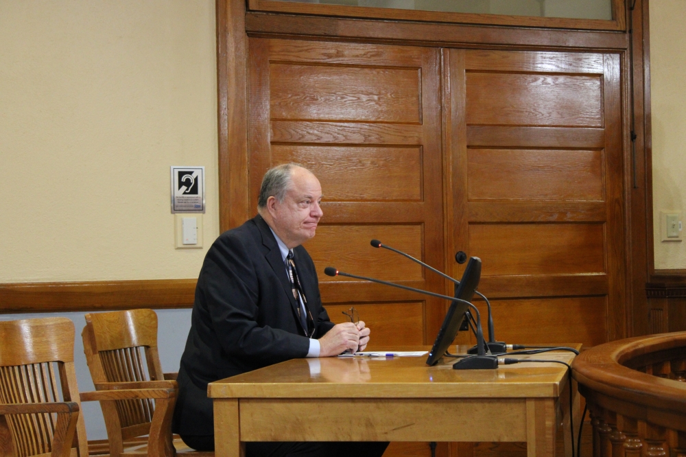 Senior Director of Infrastructure Bob Daigh said there was blame to be shared by all on the miscommunications with the Atlas 14 floodplain mapping study. (Anna Maness/Community Impact)