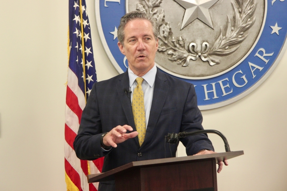 State Sen. Kelly Hancock will lead the Texas Comptroller's office at least until 2027. He launched his campaign for the position in the 2026 election, joining two other candidates with state government experience. (Ben Thompson/Community Impact)