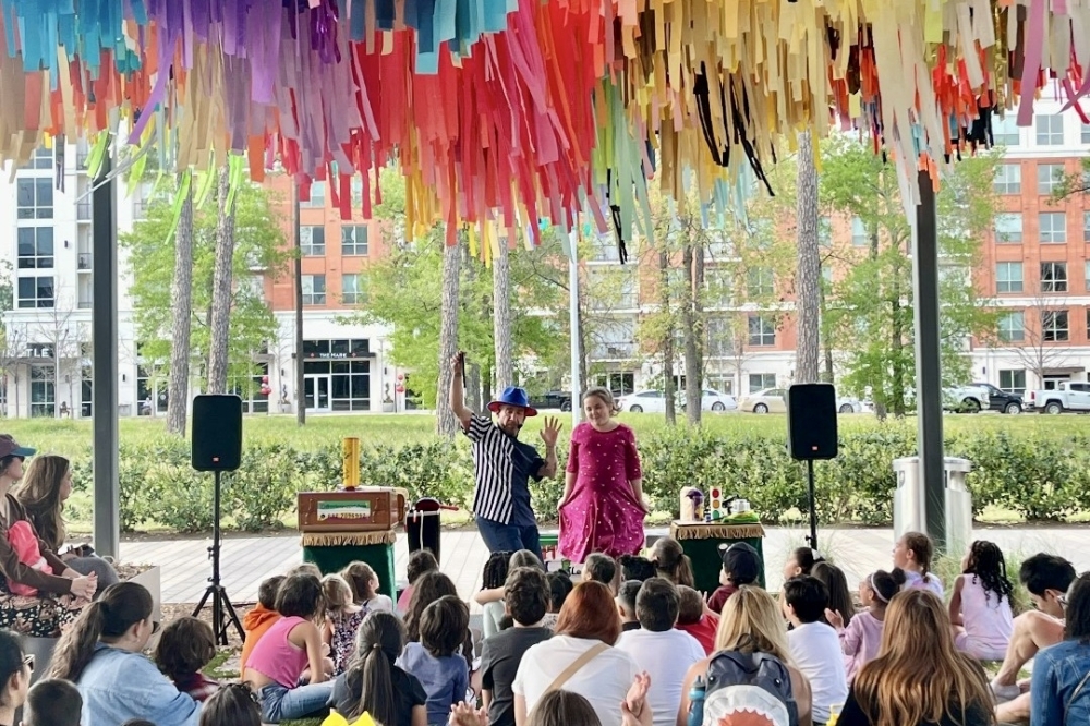 Join the Mr. Leo Puppet Show at City Place on June 27. (Courtesy City Place)