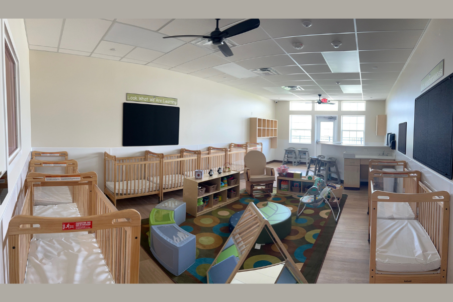 Classroom at infant care in Princeton Tx
