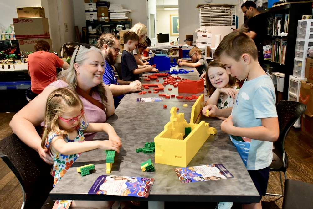 The Brick Building Pop-Up is returning to Pearl Fincher Museum of Fine Arts on Aug. 2. (Courtesy Pearl Fincher Museum of Fine Arts)