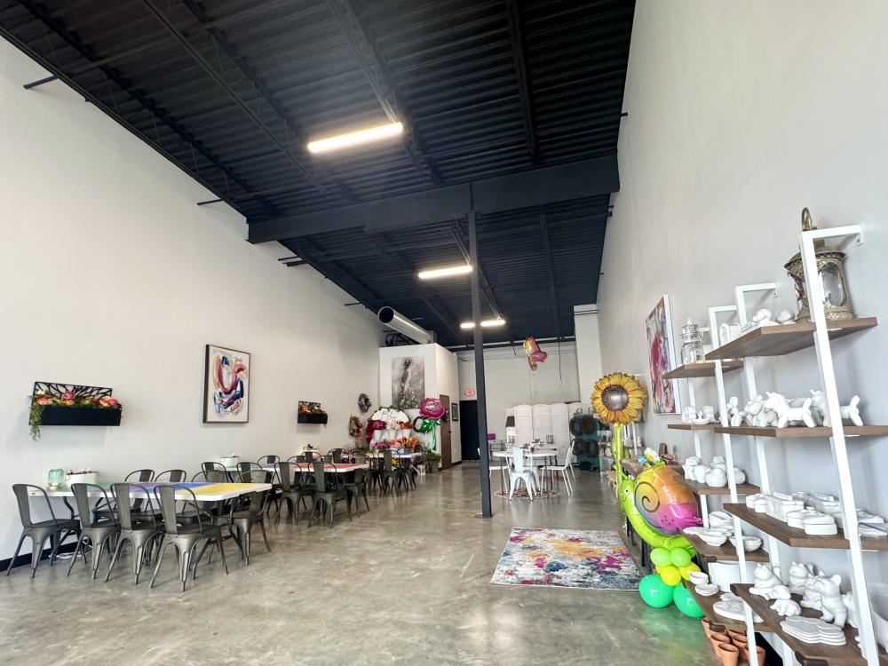 Victoria Park Studio opened on June 1 and offers people the chance to make their own wreaths, mosaics and ceramics. (Courtesy Victoria Park Studio)