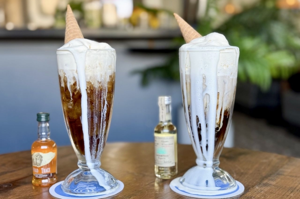 Heights & Co. will offer Boozy floats made with house-made ice cream. (Courtesy Heights & Co.)