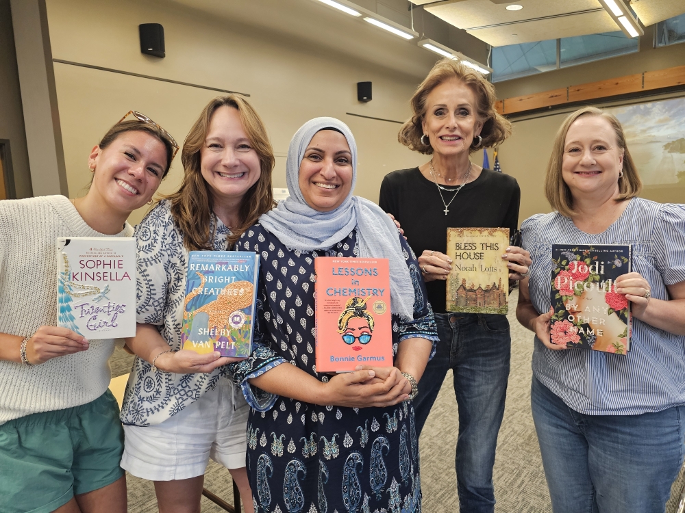 People at Patrick Heath Public Library