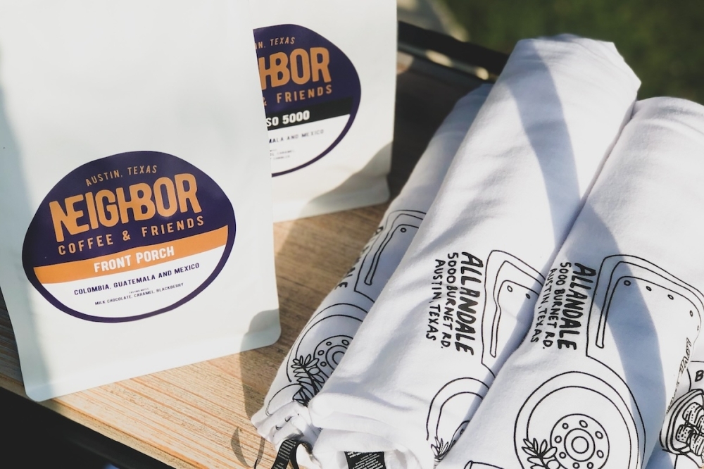 The coffee trailer's second location is expected to open in September. (Courtesy Neighbor Coffee & Friends)