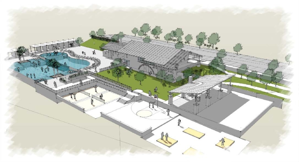 Photo of master-planned community in New Braunfels amenity center