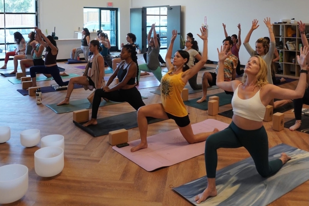 Flow Yoga opened its newest studio on South Congress Avenue in June. (Courtesy Flow Yoga)