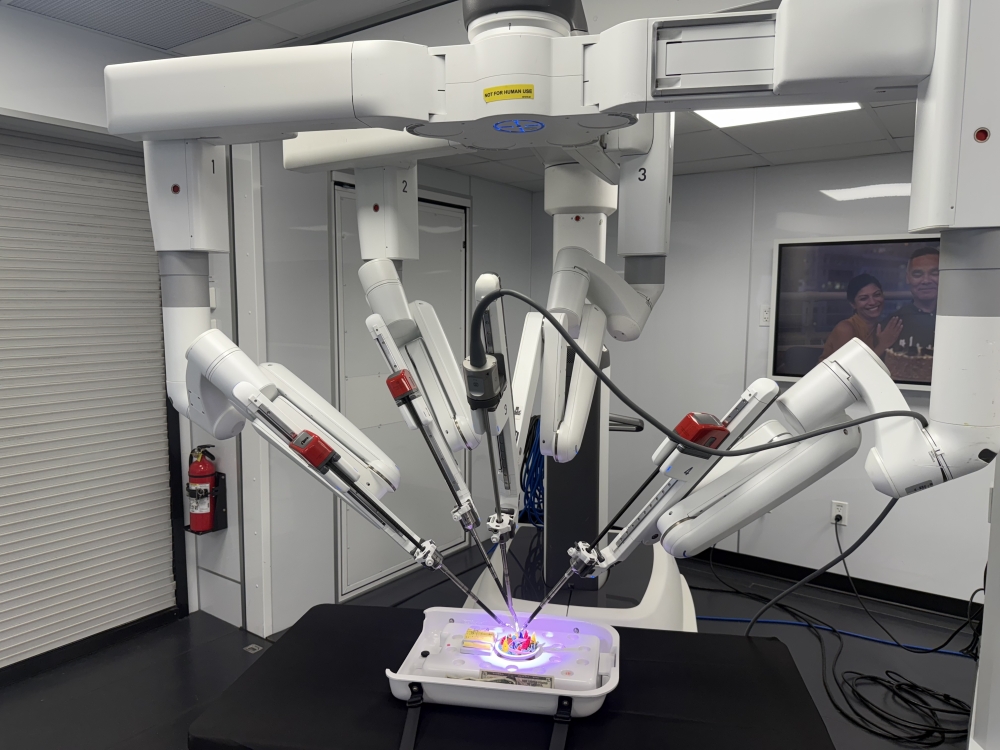 The da Vinci system used by Ascension Seton allows for greater precision and faster recovery times.(Courtesy Dell Children's Hospital)